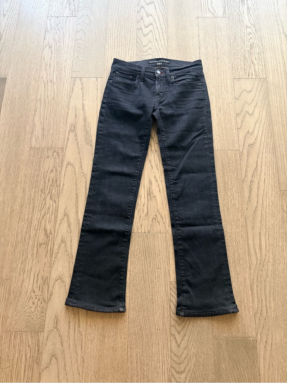 Ralph Lauren Black Flare Jeans for Women